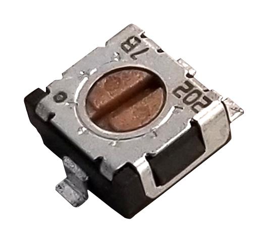 Nidec Copal Electronics ST-4ETB501 Trimpot Single Turn RuO2 Cermet Top Adjust 500 ohm Surface Mount 1 Turns