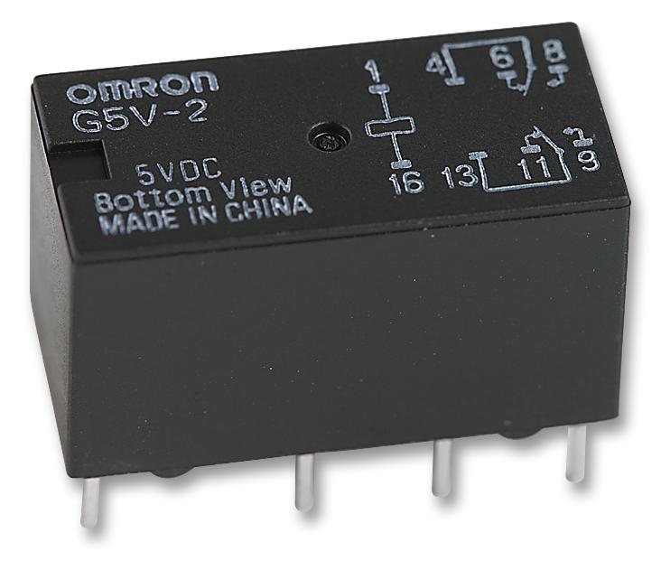 Omron G5V-2 DC3 G5V-2 DC3 Signal Relay 3 VDC Dpdt 2 A Series Through Hole Non Latching