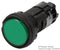 IDEC HW1P-1FQD-G-24V PANEL MOUNT INDICATOR, LED, 22MM, GREEN, 24V