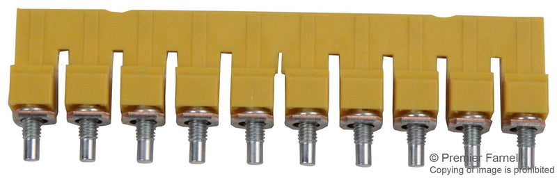 WEIDMULLER 1052260000 TERMINAL BLOCK JUMPER, 10WAY, 8MM