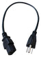 MULTICOMP MC-181 POWER CORD, NEMA 5-15P-IEC C13, 1.5FT