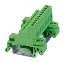 Phoenix Contact UMSTBHK 25/10-G Pluggable Terminal Block DIN Rail 5 mm 10 Ways 24AWG to 12AWG 2.5 mm&Acirc;&sup2; Screw 12 A