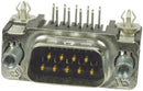 AMP - TE CONNECTIVITY 5747840-5 D Sub Connector, 9 Contacts, Plug, DE, AMPLIMITE HD-20 Series, Steel Body, Through Hole