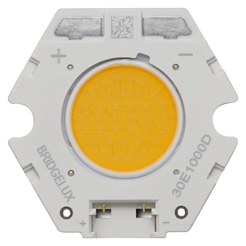 Bridgelux BXRC-40E1000-C-73 LED Neutral White 80 CRI Rating 12.5W 1000lm 360mA 120&deg; 34.8V 4000K Round With Flat Top