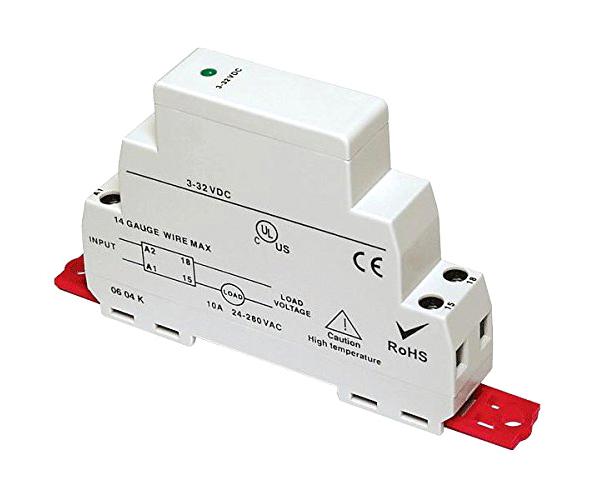 Schneider ELECTRIC/LEGACY Relay 861SSRA208-DC-4 Solid State 8A/24-280VAC/DIN Rail