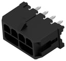 TE Connectivity 3-2204801-8 Wire-To-Board Connector 3 mm 8 Contacts Header Through Hole 2 Rows