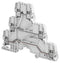 Entrelec - TE Connectivity 1SNK505212R0000 DIN Rail Mount Terminal Block 6 Ways 24 AWG 12 4 mm&sup2; Screw 32 A