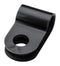 HELLERMANNTYTON 211-60001 CABLE CLAMP, DIA 5MM, NYLON 6.6, BLACK