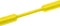 HELLERMANNTYTON 309-65235 HEAT SHRINK TUBING, 102MM, YELLOW, 4FT