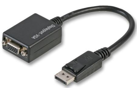 Stellar Labs DPV-15CM Displayport to VGA Adapter Cable