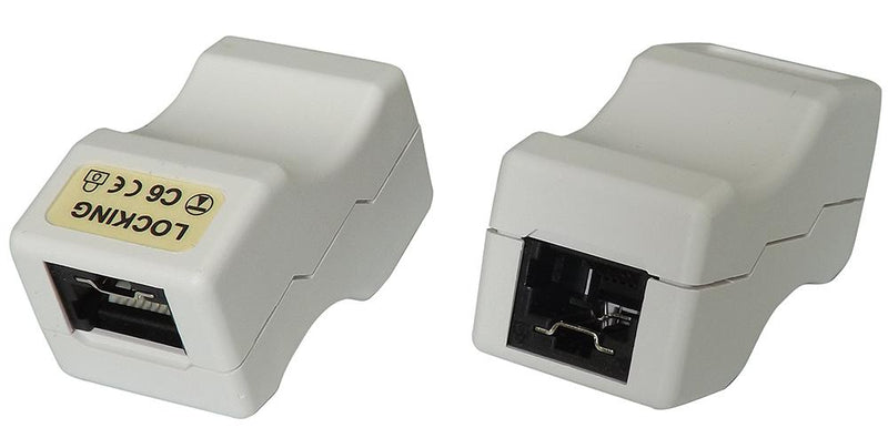 TUK Saclj In-Line Adapter RJ45 Adaptor Lokjac Series Jack 8 Ways