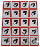 Multicomp PRO MP001258 Label Self Adhesive 40 mm Vinyl Flammable