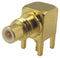 Multicomp PRO MC001467 RF / Coaxial Connector SMC Right Angle Jack Through Hole Brass