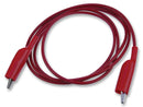 Pomona AL-B-60-2 AL-B-60-2 Test Lead Crocodile Clip to Red 60 V 5 A 1.524 m