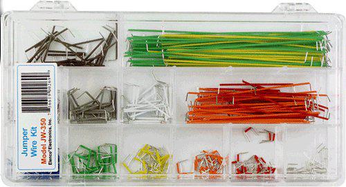 Elenco JW-350 Jumper Wire KIT 350 Pieces 95K5089