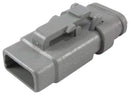 Deutsch - TE Connectivity DTM06-3S-E007 Automotive Connector Housing DTM Plug 3 Ways AMP Series Size 20 Socket Contacts