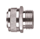 ABB - Kopex BCM0404 BCM0404 Conduit Connector Size 20mm Straight Brass Metallic Nickel Finish 28.5 mm IP66 IP67