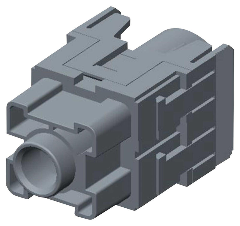 TE Connectivity T2111013201-007 Heavy Duty Connector Insert HMN Series 1 Contacts Receptacle