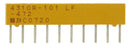 Bourns 4310R-102-101LF Resistor Isolated Network 5 100 OHM 0.02 SIP