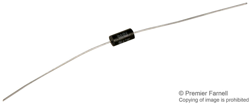 NEOHM - TE CONNECTIVITY UPW25B50RV Through Hole Resistor, 50 ohm, 300 V, Axial Leaded, 250 mW, &plusmn; 0.1%, UPW Series