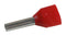 Weidmuller 9037440000 Terminal Wire Ferrule 18AWG RED