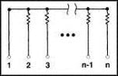 Vishay CSC09A014K70GEK Resistor Bussed Network 8 4.7KOHM 2% SIP