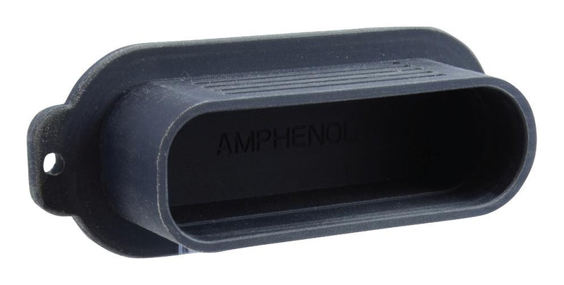 AMPHENOL INDUSTRIAL CVR-23P COVER, 3POS RECTANGULAR PLUG CONNECTOR