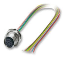 Phoenix Contact SACC-DSI-M12FS-8CON-M16/05 SACC-DSI-M12FS-8CON-M16/05 Sensor Cable M12 Receptacle Free End 8 Positions 500 mm 19.6 "