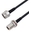 L-COM LCCA30174-FT10 RF Coax Cable N PLUG-N BHD Jack 10FT