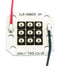 Intelligent LED Solutions ILR-IW09-85ML-SC201-WIR200. IR Module 9 Chip 850 nm 5.94 W/Sr Square PCB/M3 Hole 15.75 V 200 mm Red & Black New