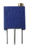 BOURNS 3266P-1-104LF Trimmer Potentiometer, 100 kohm, 250 mW, &plusmn; 10%, Trimpot 3266 Series, 12 Turns, Through Hole