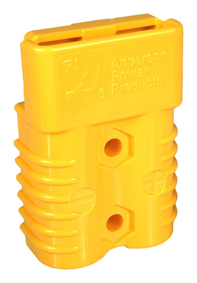 Anderson Power Products 943 PLUG/RCPT Housing 2POS PC Yellow