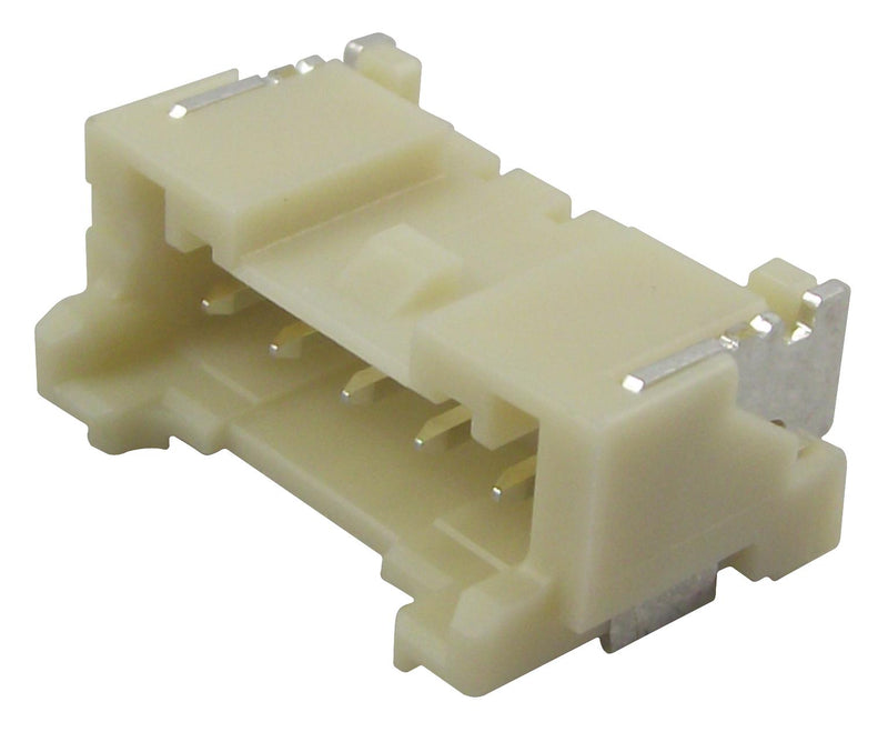 JST (JAPAN Solderless TERMINALS) SM05B-PASS-TB(LF)(SN) Pin Header Wire-to-Board 2 mm 1 Rows 5 Contacts Surface Mount PA