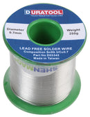 Duratool D03342 Solder Wire SN/ CU 0.7MM 250G