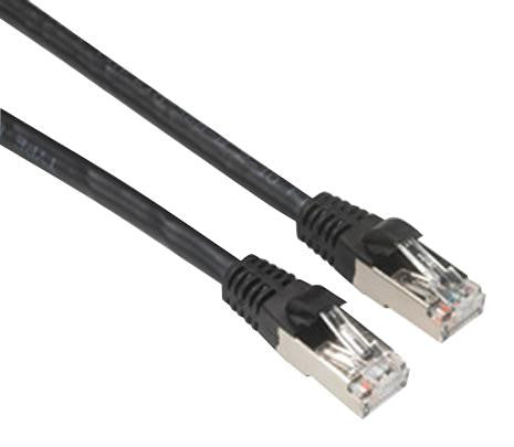 AMPHENOL CABLES ON DEMAND MP-6ARJ45SNNK-003 PATCH CABLE, RJ45 PLUG, 3', BLACK