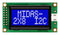 MIDAS MC20805A6W-BNMLWI-V2 Alphanumeric LCD, 8 x 2, White on Blue, 5V, I2C, English, Japanese, Transmissive