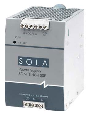 Solahd SDN-5-48-100P AC-DC Converter DIN Rail 1 O/P 240W