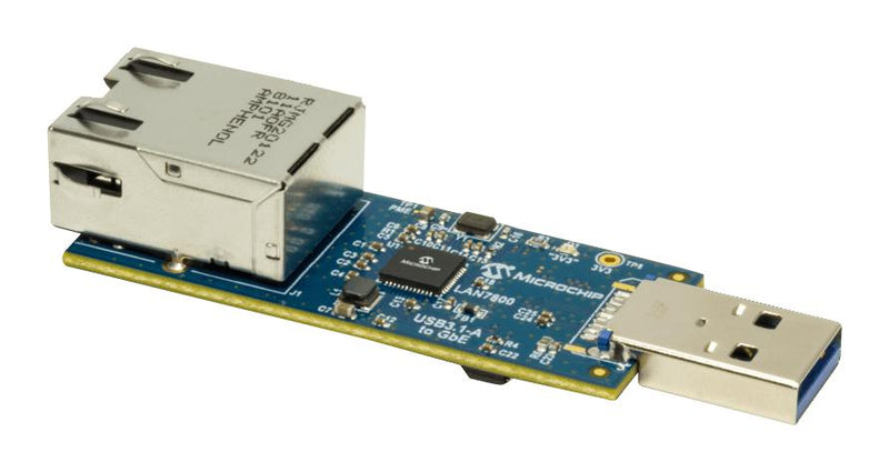 Microchip EVB-LAN7800LC-1 Evaluation Board LAN7800 USB To Ethernet Controller A Gigabit Bus Powered