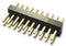 MULTICOMP 2199SB-40G-301523 Board-To-Board Connector, Vertical, 1.27 mm, 40 Contacts, Header, 2199SB Series, Through Hole