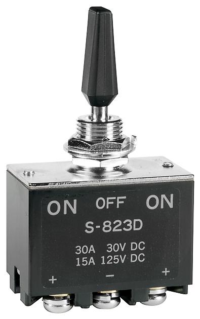 NKK Switches S823D Switch Toggle Dpdt 30A