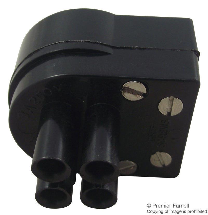 Bulgin Limited SA2367 Circular Connector General Purpose Series Cable Mount Plug 4 Contacts Screw Pin