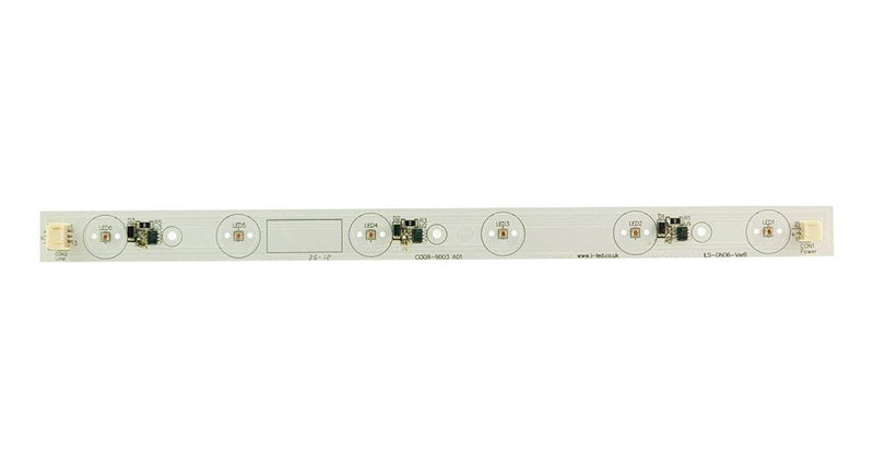 Intelligent LED Solutions ILS-OW06-DEBL-SD111. Module Oslon 150 6+ Strip Series Blue 455 nm New