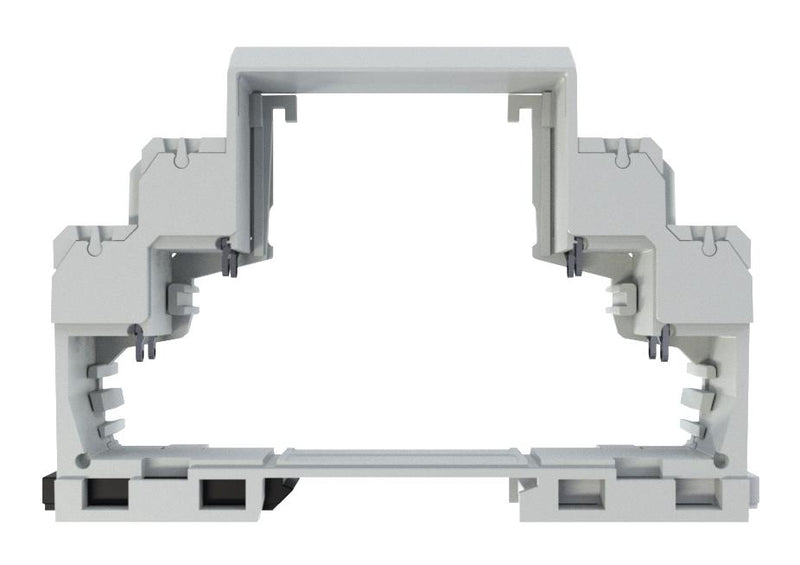 Camdenboss CMEB/1ST/E/KIT Plastic Enclosure Solid Top Extn. DIN Rail Polycarbonate 61.3 mm 17.86 90 IP20 IP40