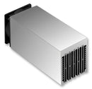 Fischer Elektronik LA 9/200 24V LA 24V Fan / Force Cooled Heat Sink Hollow Fin Aggregate 0.14 &deg;C/W 83 mm 80 200 m&Acirc;&sup3;/h