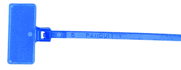 PANDUIT PLF1M-M CABLE TIE, MARKER/FLAG, 109MM L, NYLON, NATURAL, 18LB, PK1000