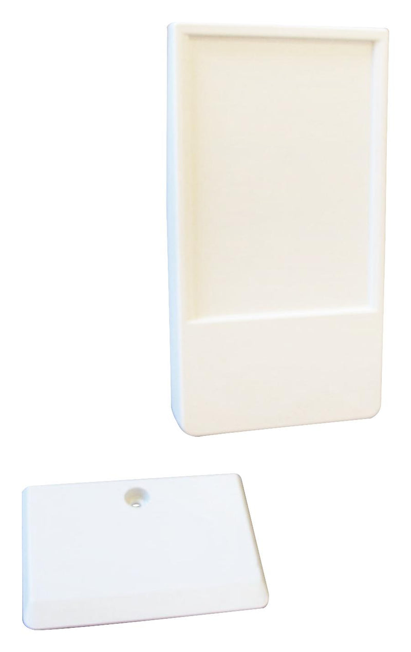 BOX Enclosures PBL107 Large Pocket Enclosure White