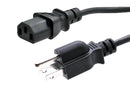 BEL PC-ABK006F Power Cord Nema 5-15P-IEC 320 C13 6FT