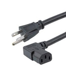 L-COM N515P-C13L-15-3F Power Cord N5-15P-R/A IEC C13 3 15A New