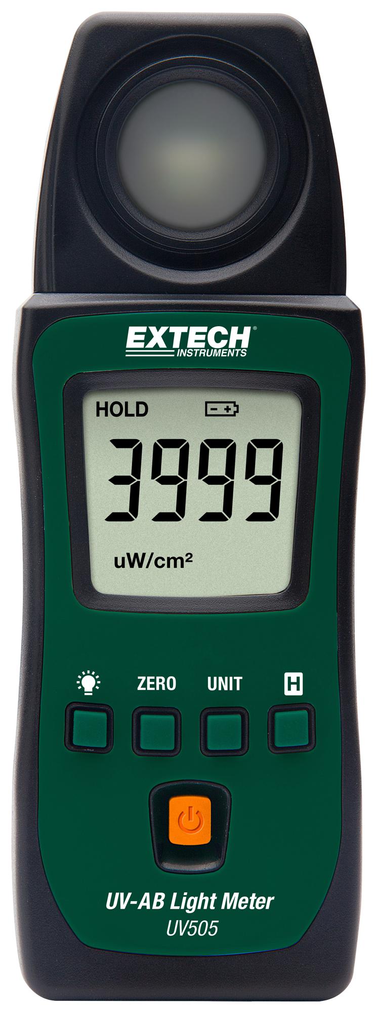 Extech Instruments UV505 Light / Lux Meter 133 mm 48 23