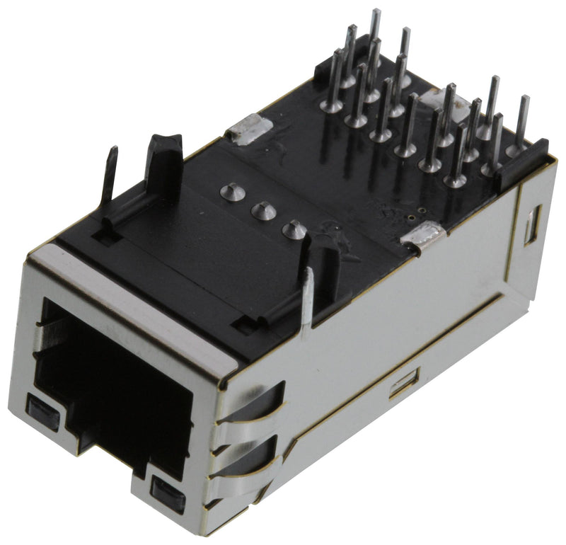 TRP CONNECTOR/BEL 1840728-5 RJ45 Conn R/A Jack 8P8C 1PORT TH